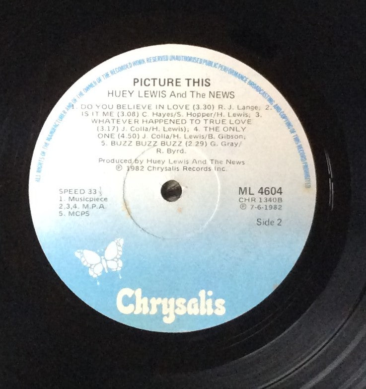 Huey Lewis & The News - Picture This