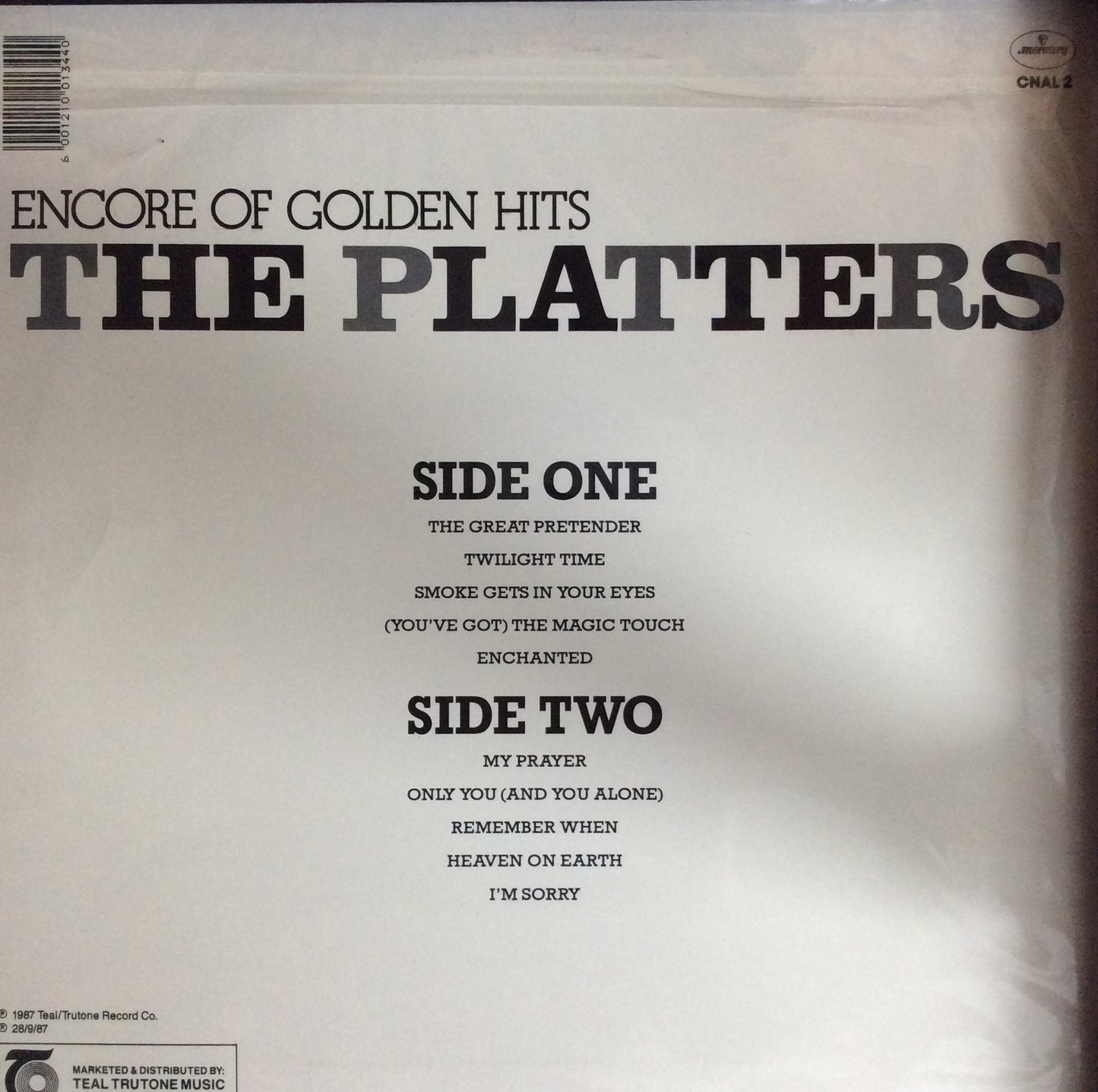 Platters, The - Encore Of Golden Hits