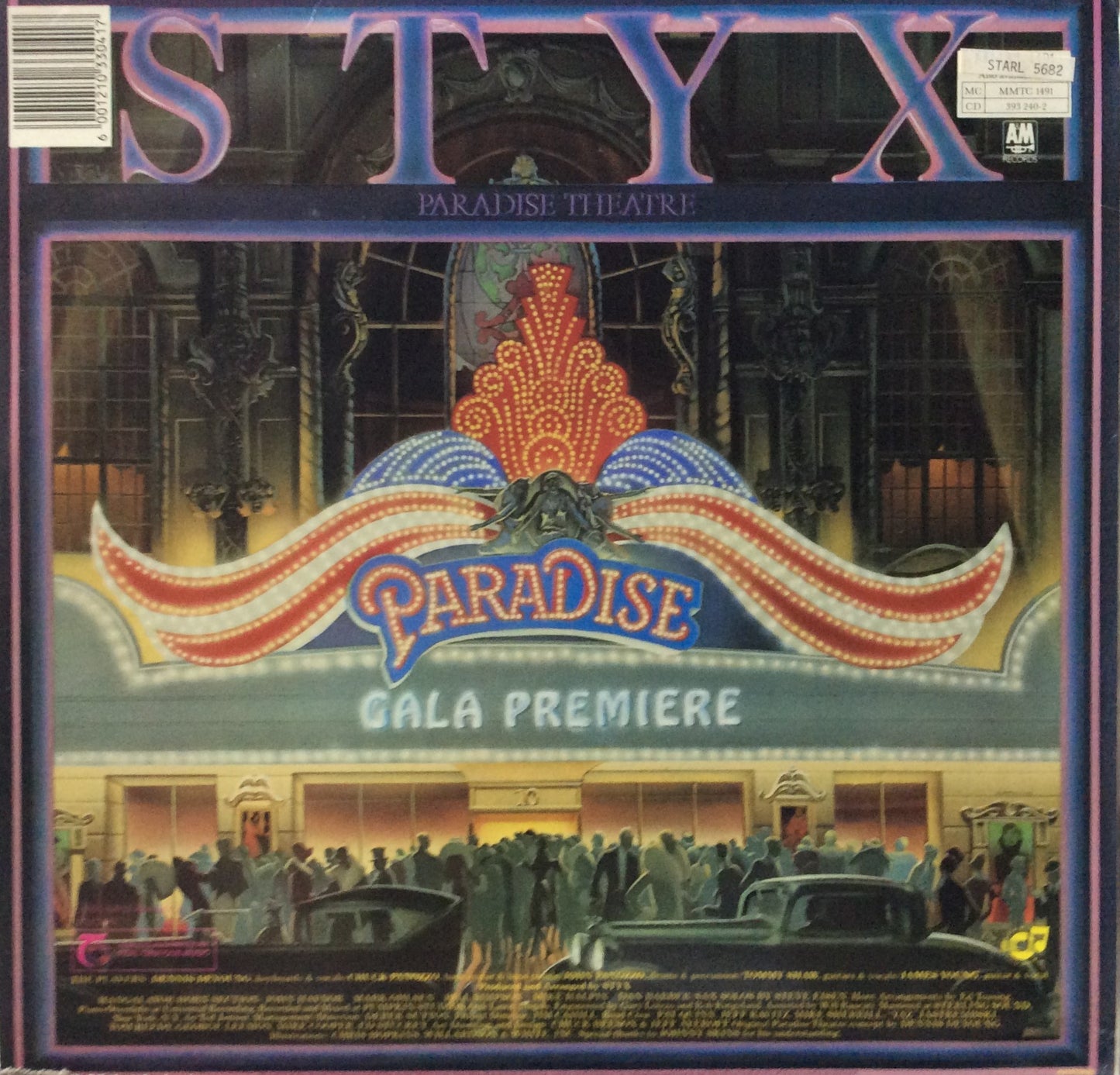 Styx - Paradise Theatre