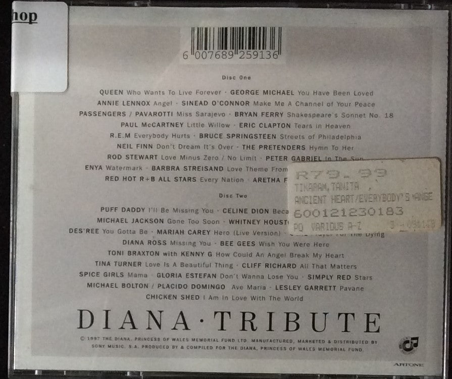 Various Artists - Diana Tribute