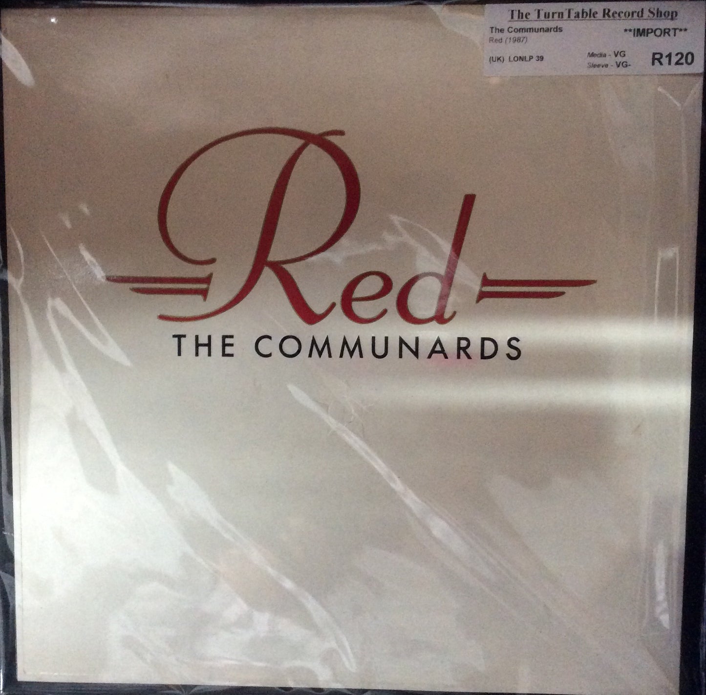 The Communards - Red