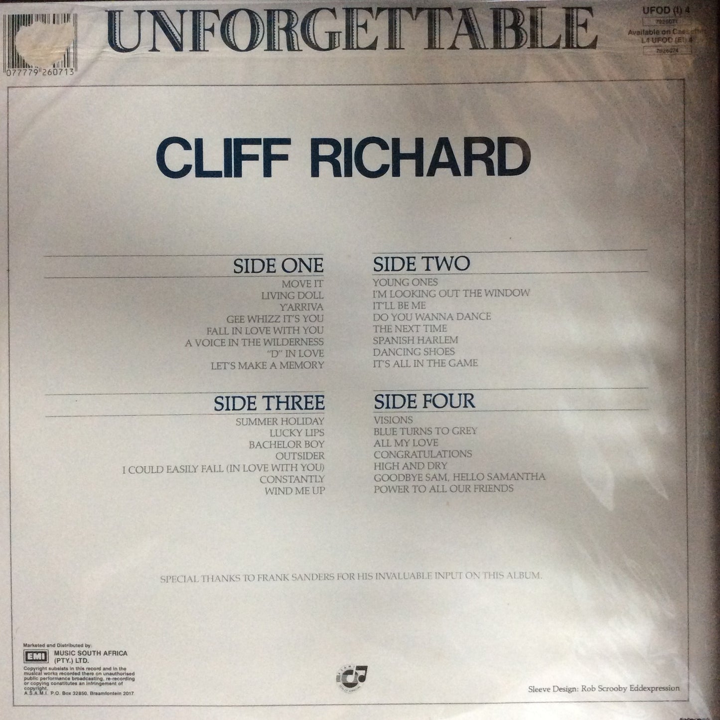 Cliff Richard - Unforgettable