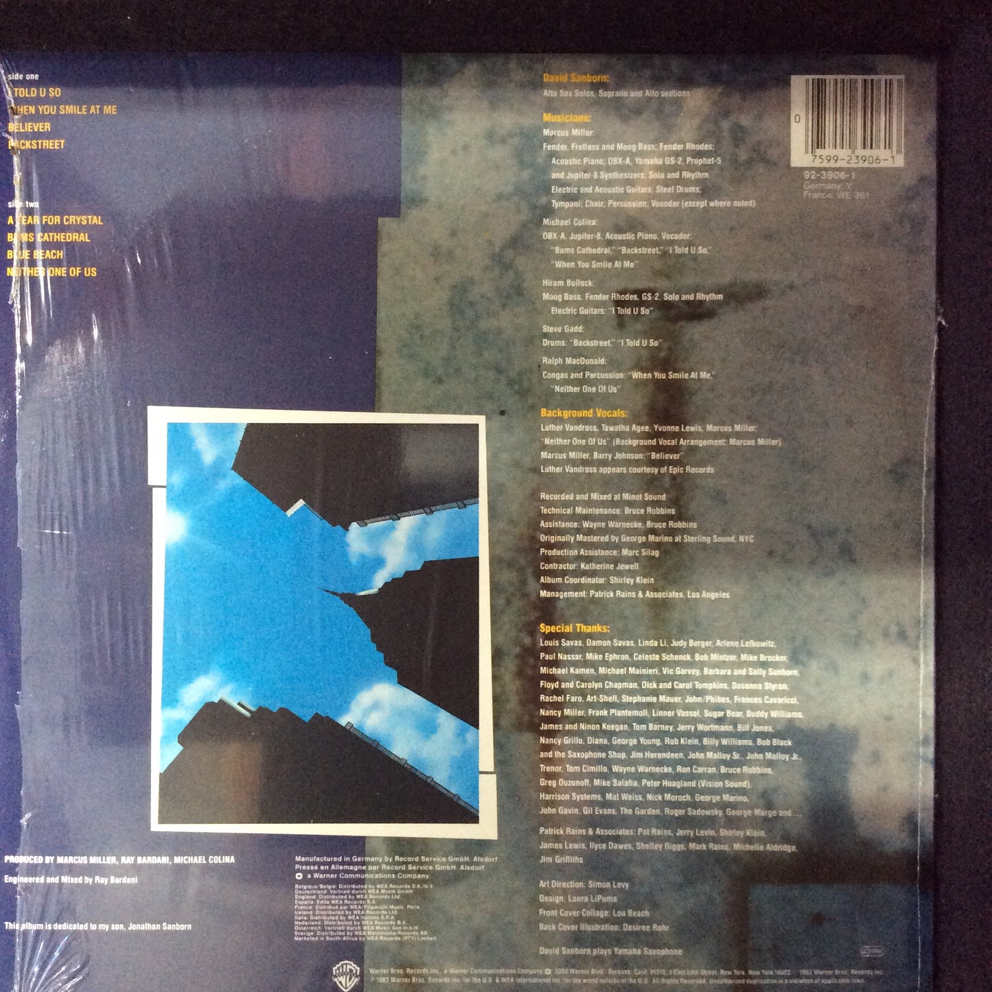 David Sanborn - Backstreet