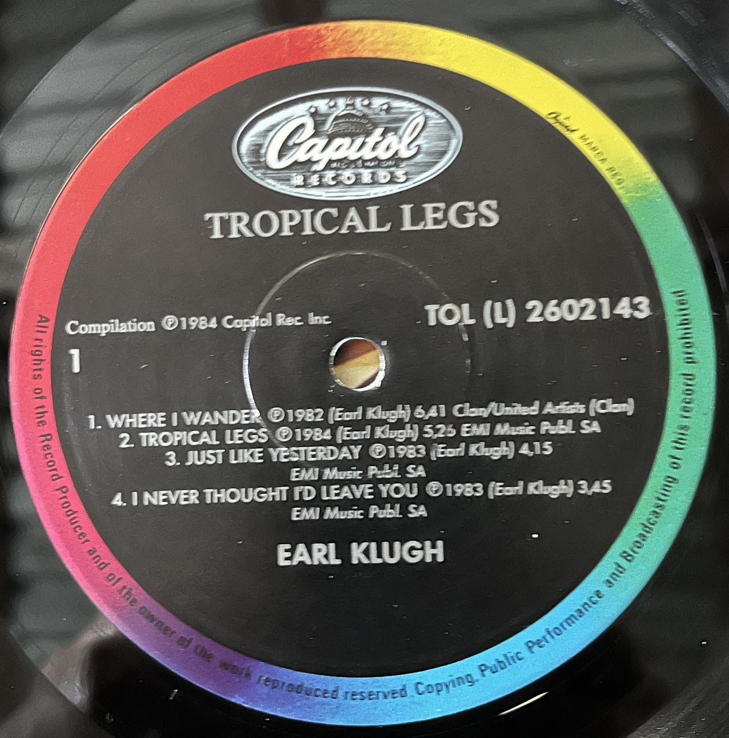 Earl Klugh - Tropical Legs