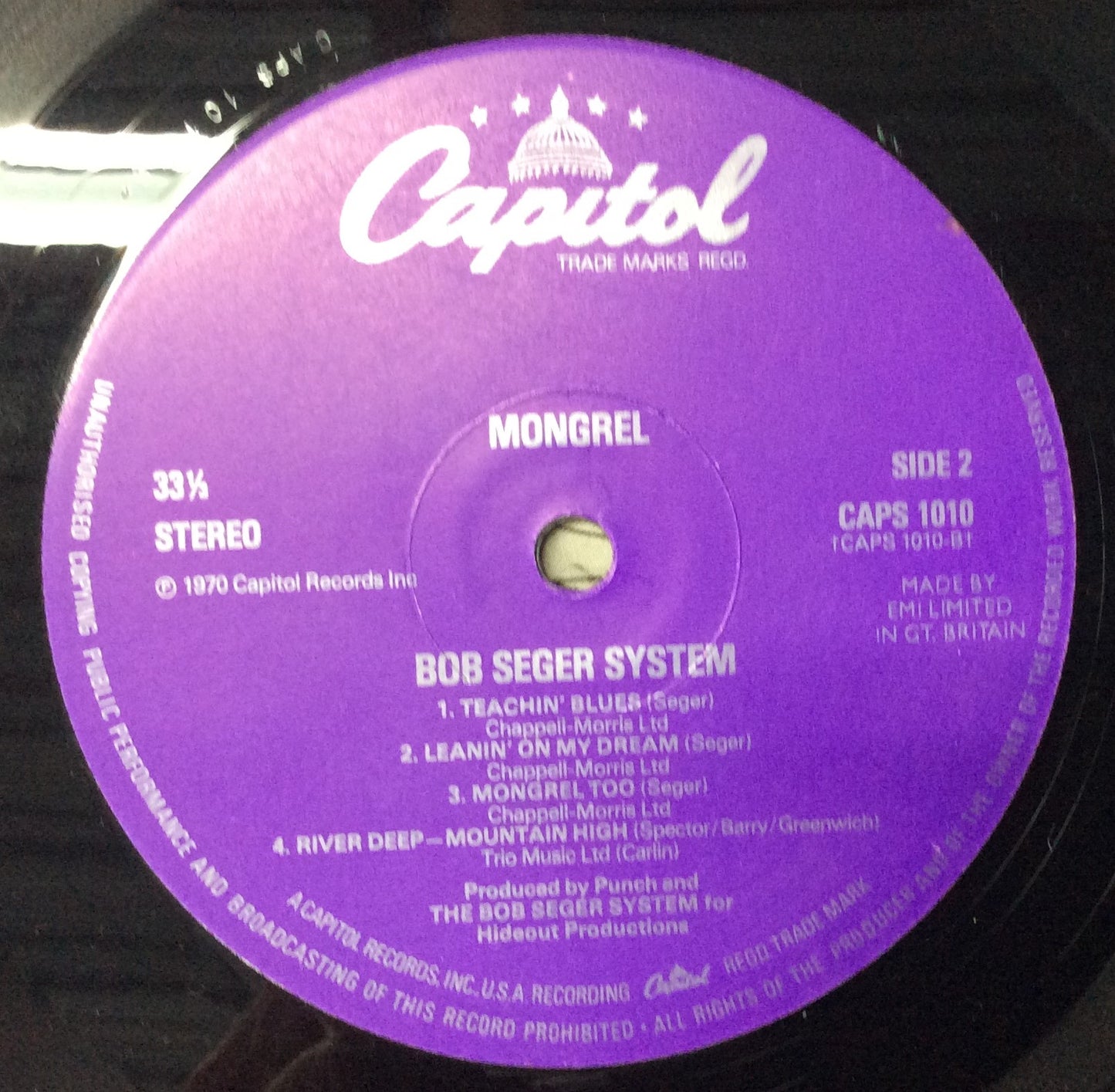 Bob Seger System - Mongrel