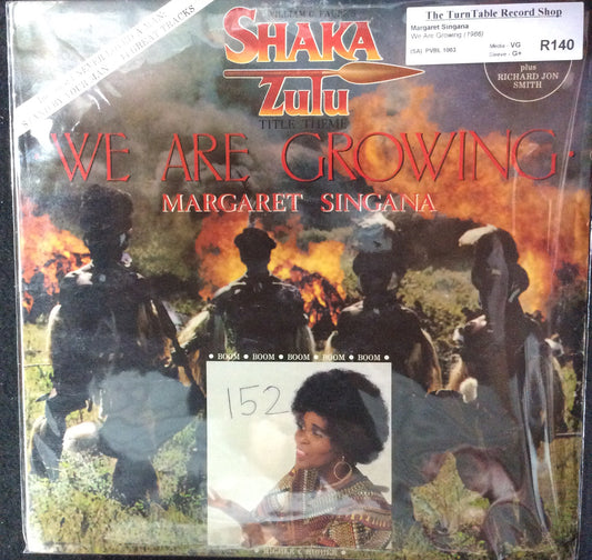 Margaret Singana - Shaka Zulu - We Are Growing