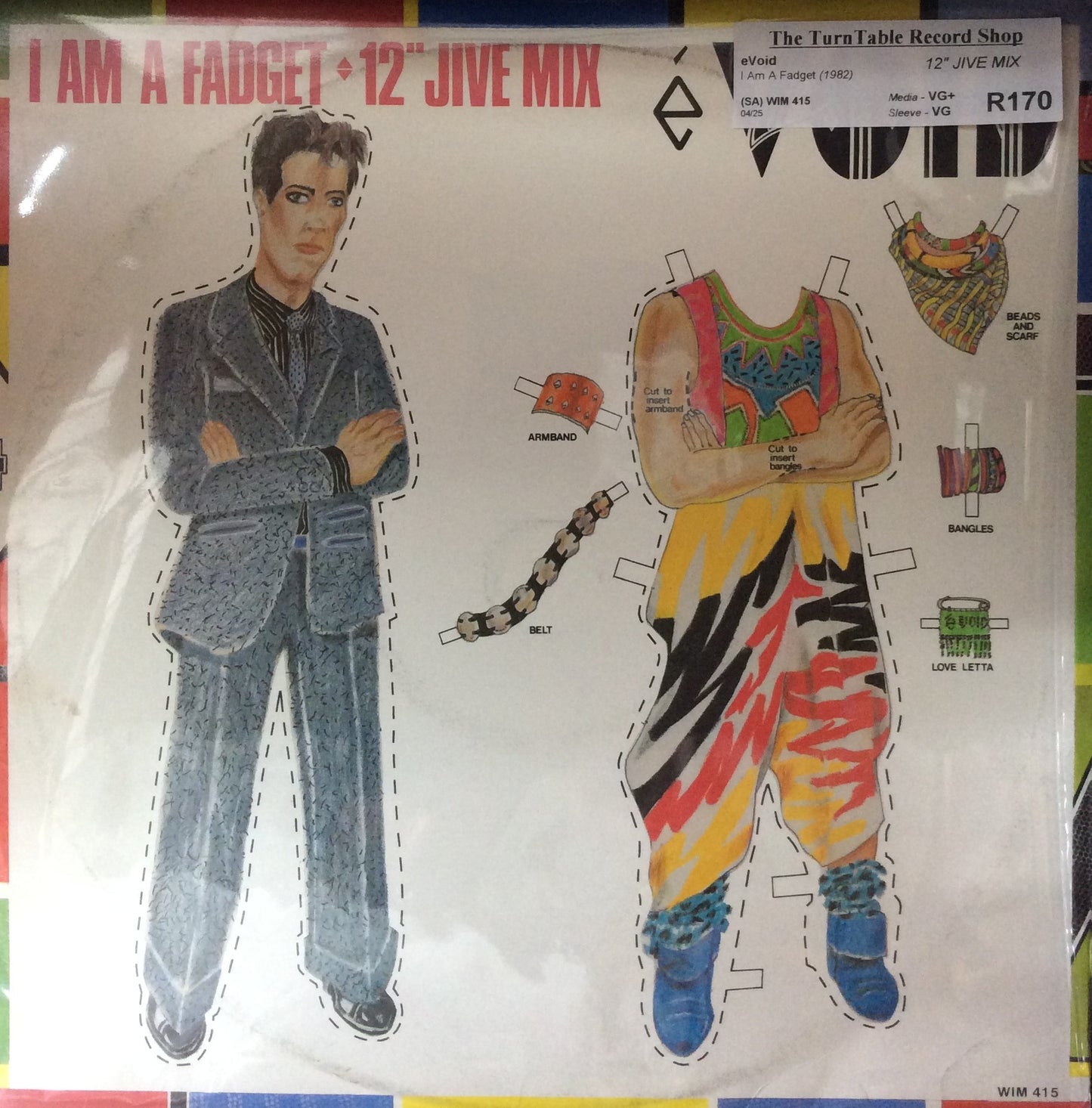 eVoid - I Am A Fadget - 12" Jive Mix
