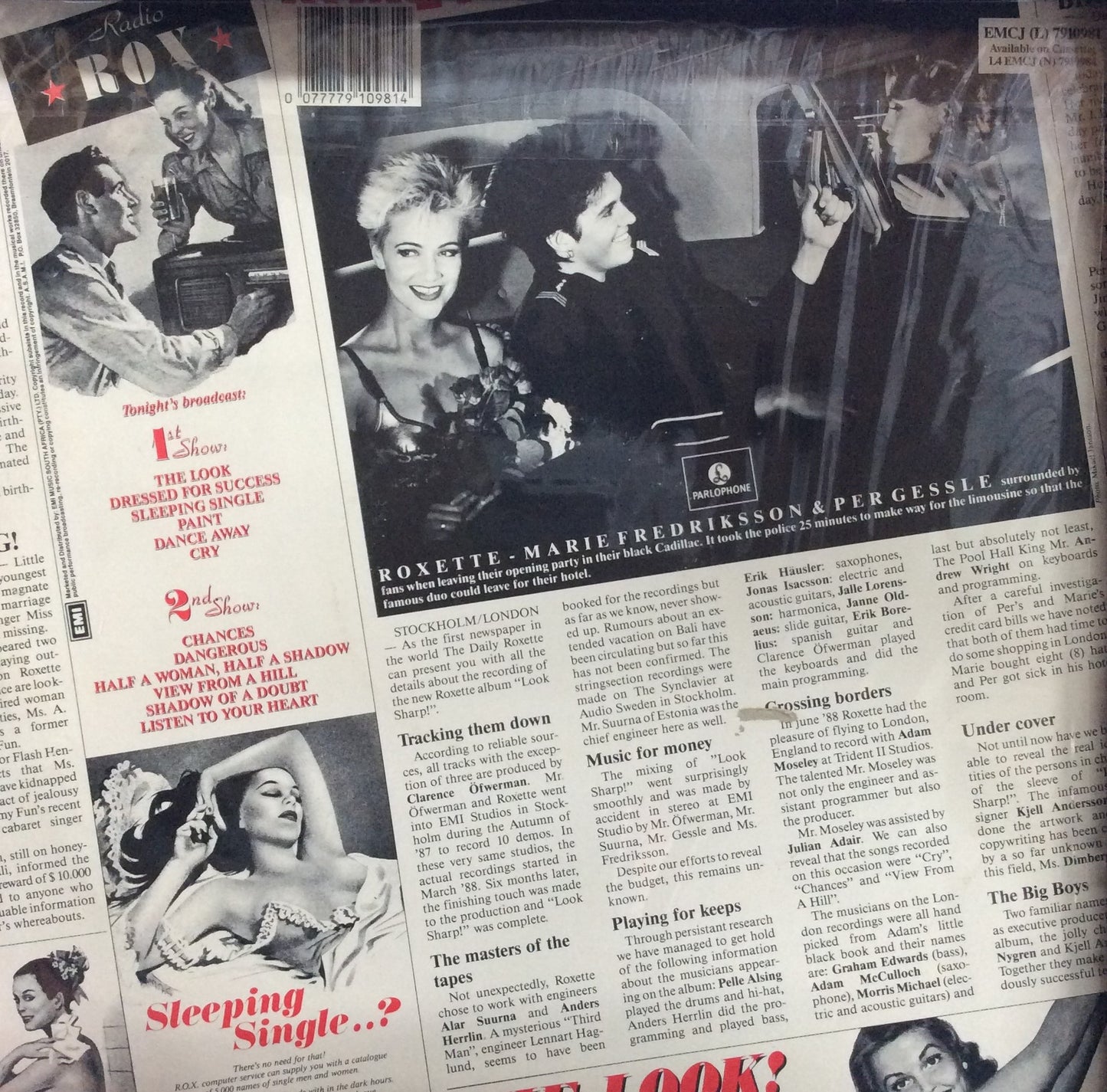 Roxette - Look Sharp!