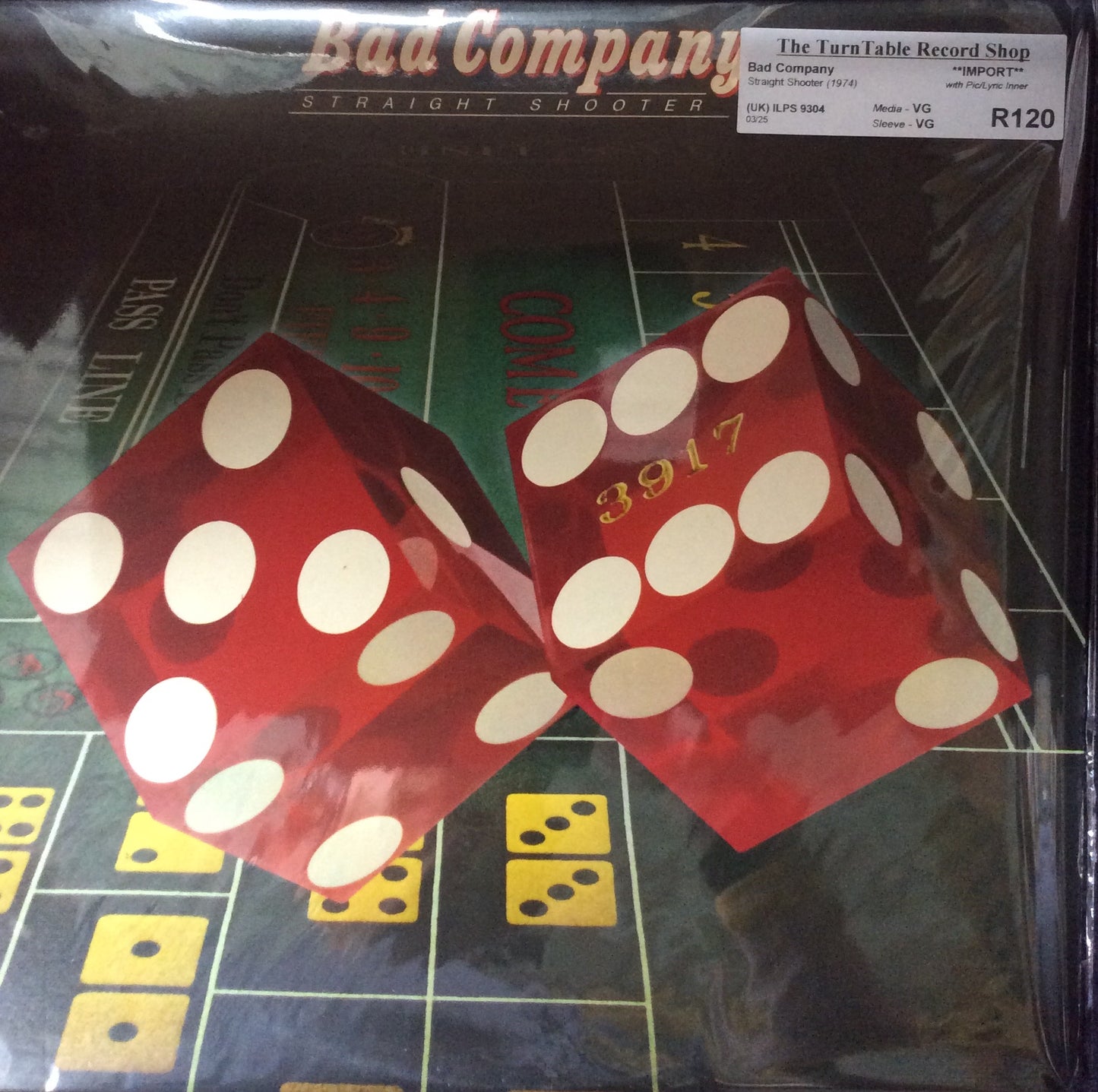 Bad Company - Straight Shooter