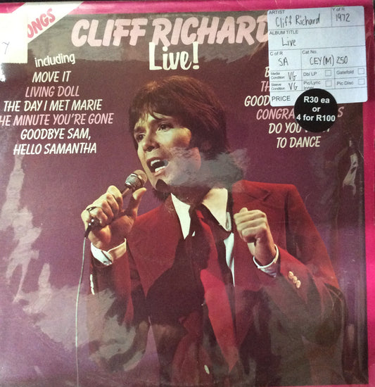 Cliff Richard - Live!