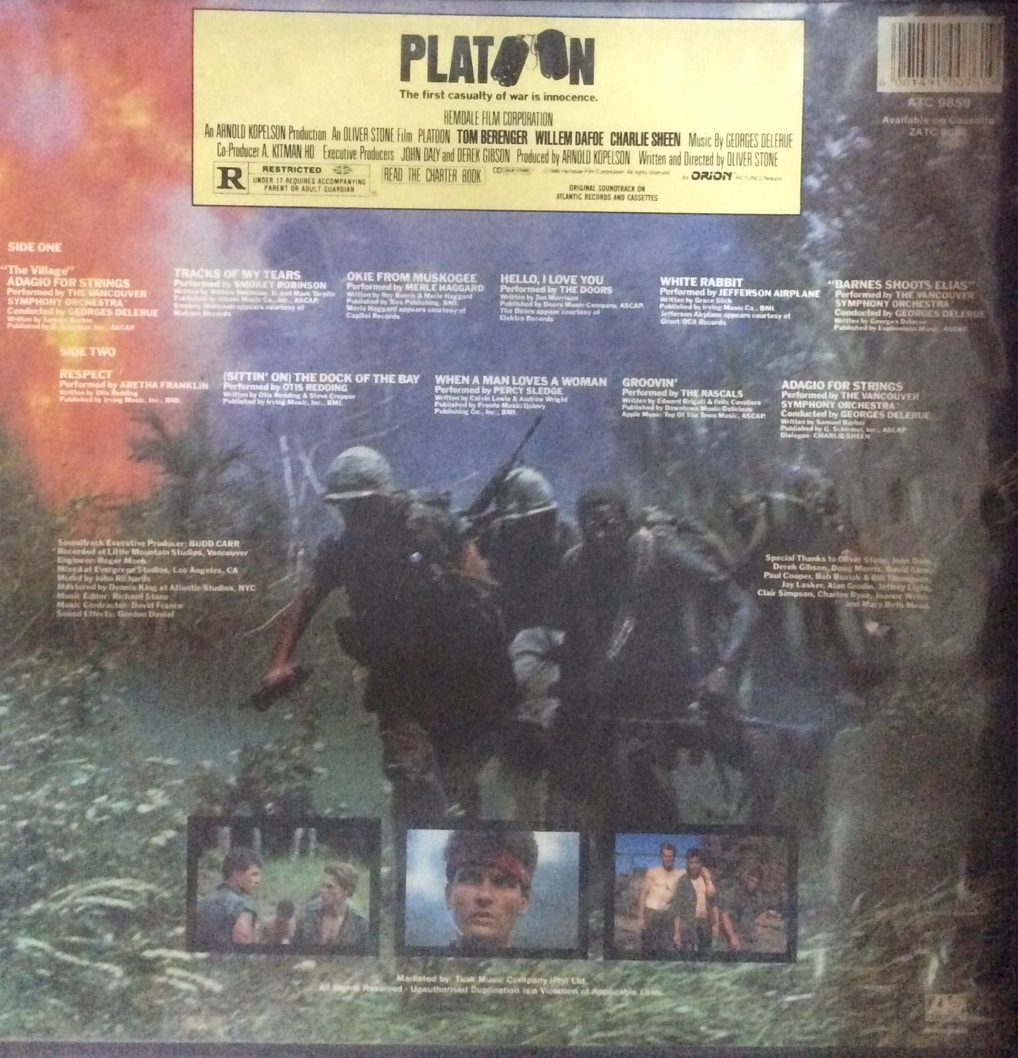 Movie Soundtrack- Platoon