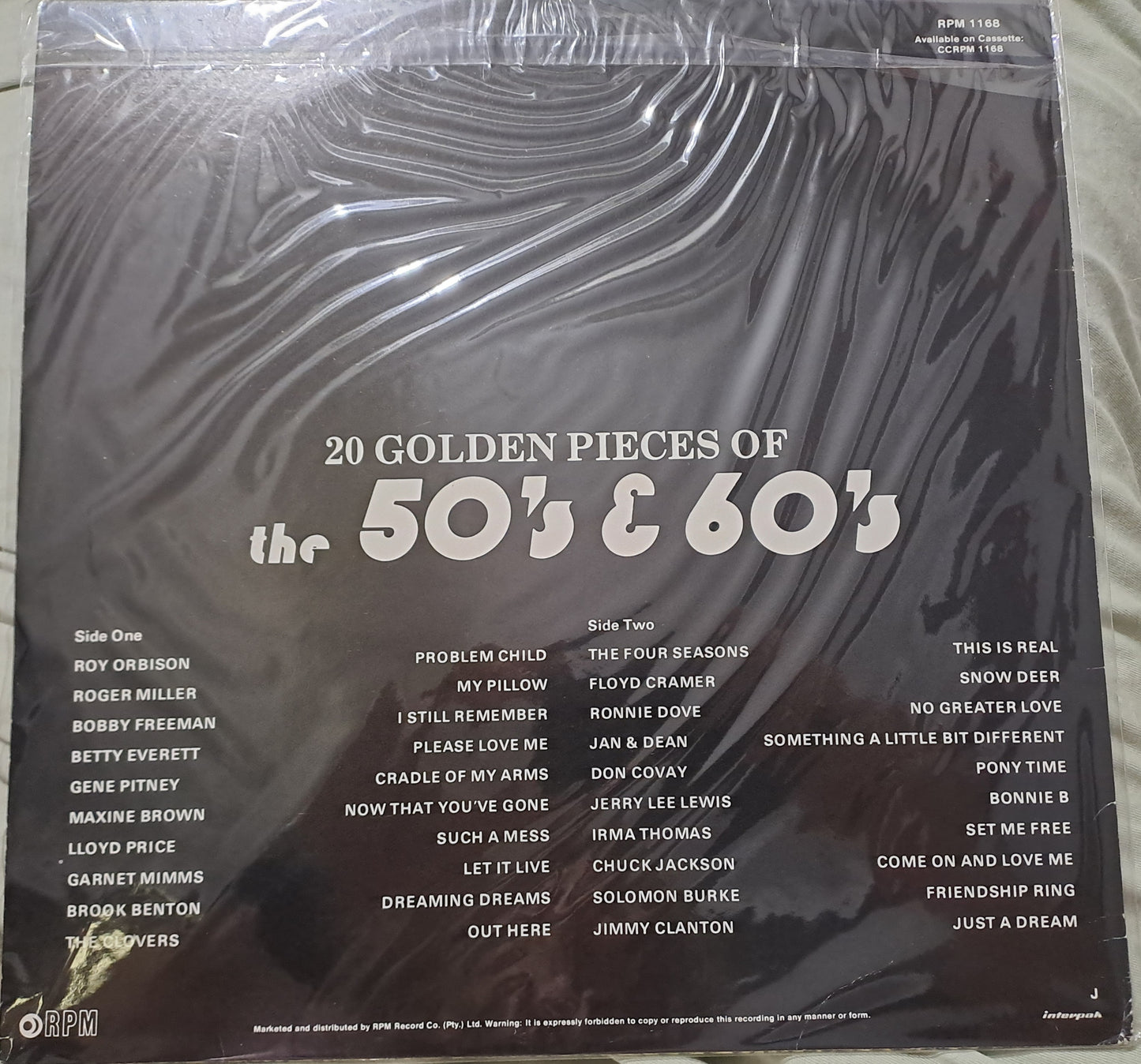 Various Artists - 20 Golden Pieces Of The 50's & 60's