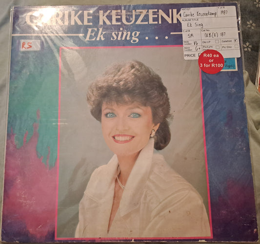 Carike Keuzenkamp - Ek Sing ...