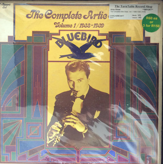Artie Shaw - The Complete Artie Shaw, Vol. 1 1938-1939