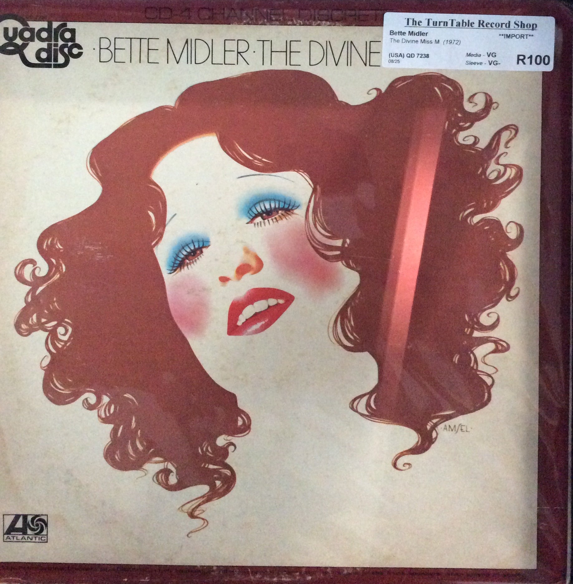 Bette Midler - The Divine Miss M – The TurnTable Record Shop