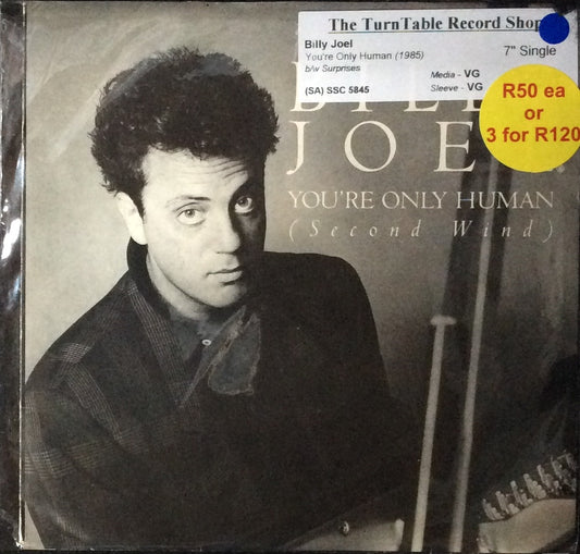 Billy Joel - You're Only Human (7" Single)