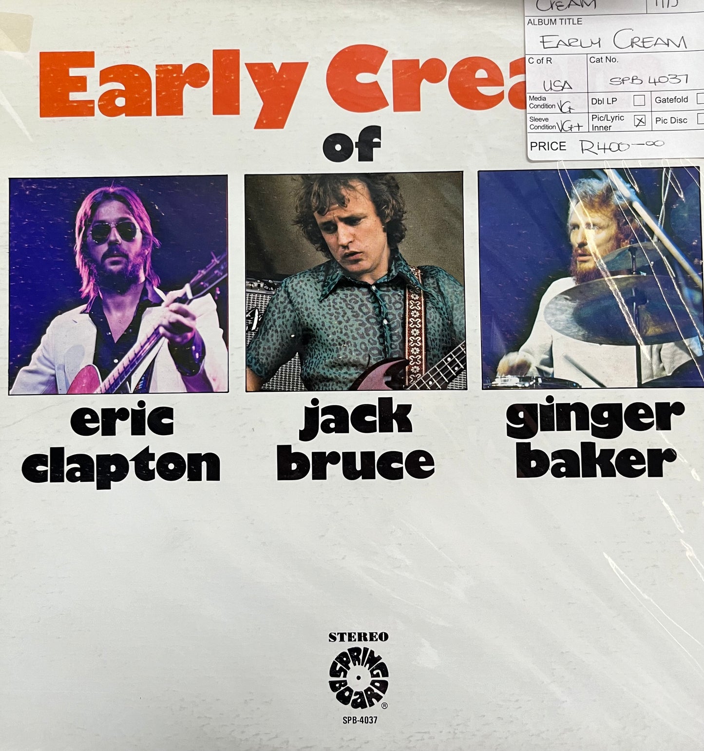 Cream - Early Cream