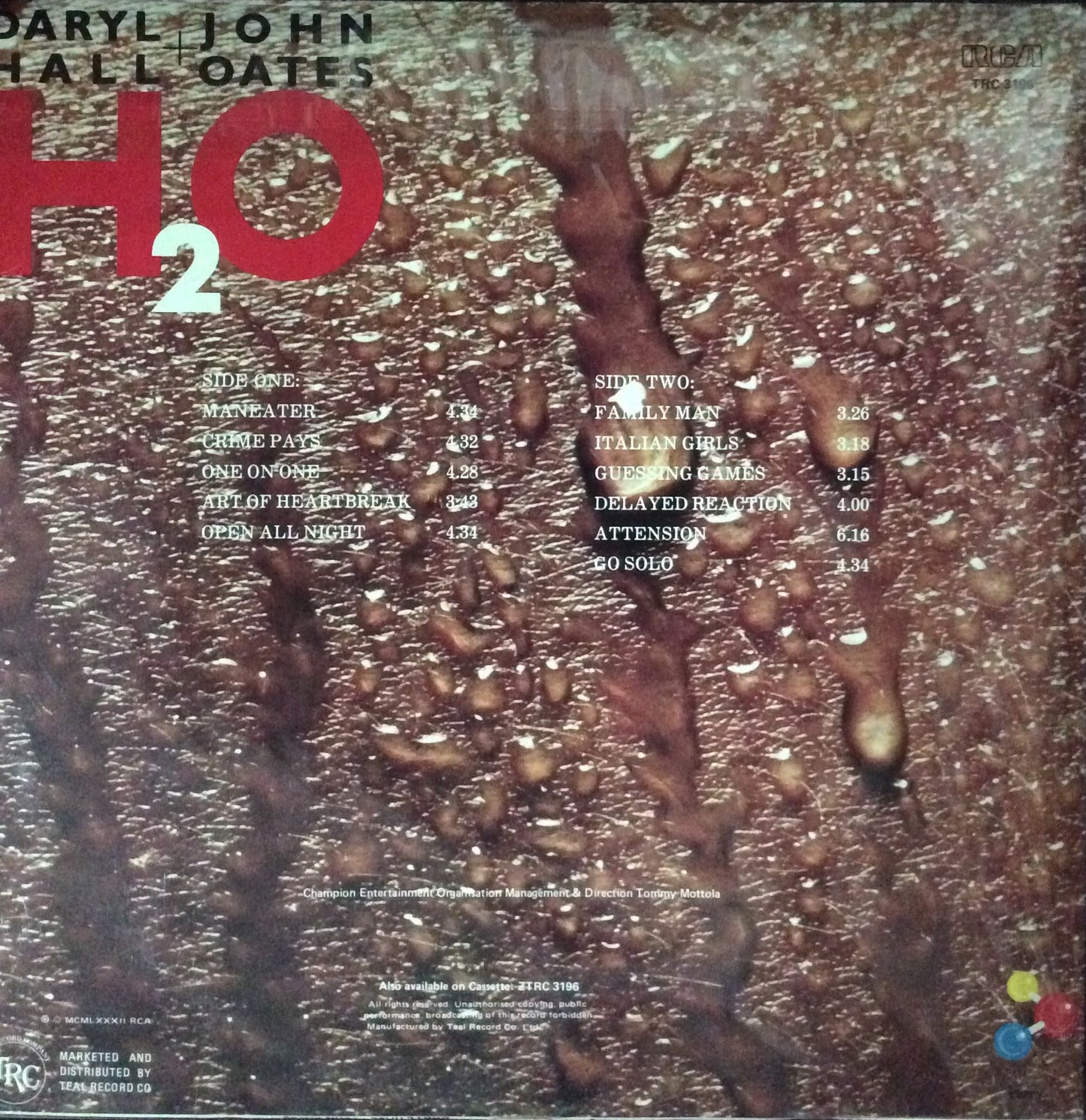 Daryl Hall & John Oates - H2O