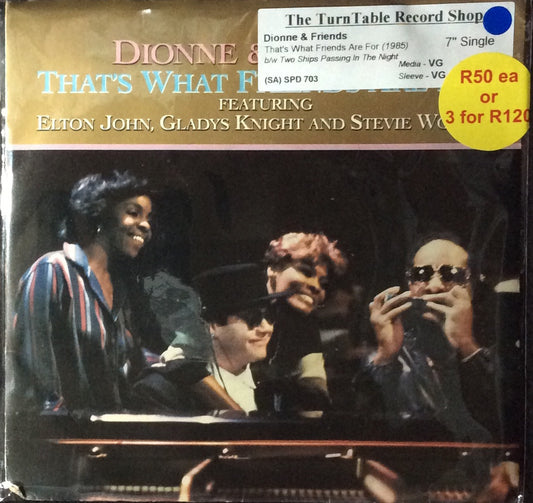 Dionne & Friends - That's What Friends Are For (7" Single)