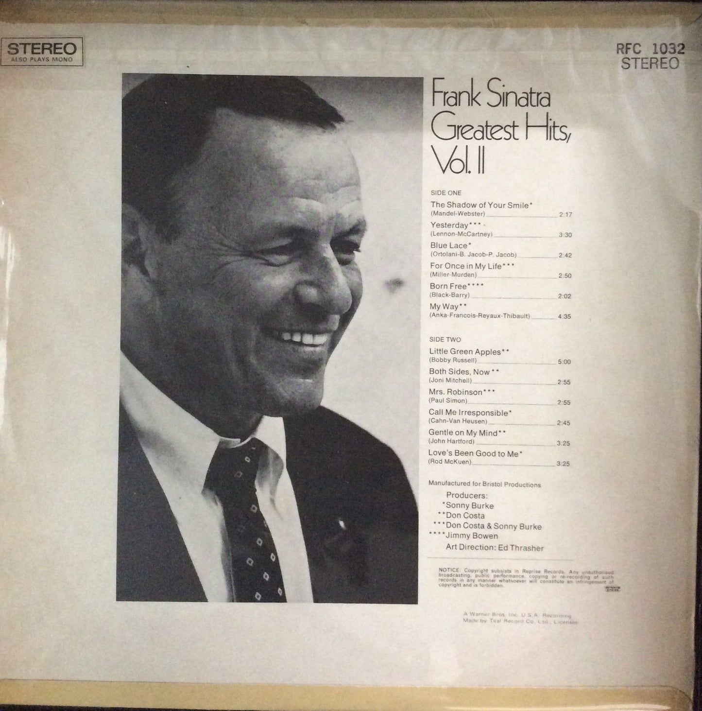 Frank Sinatra - Greatest Hits Vol. 2