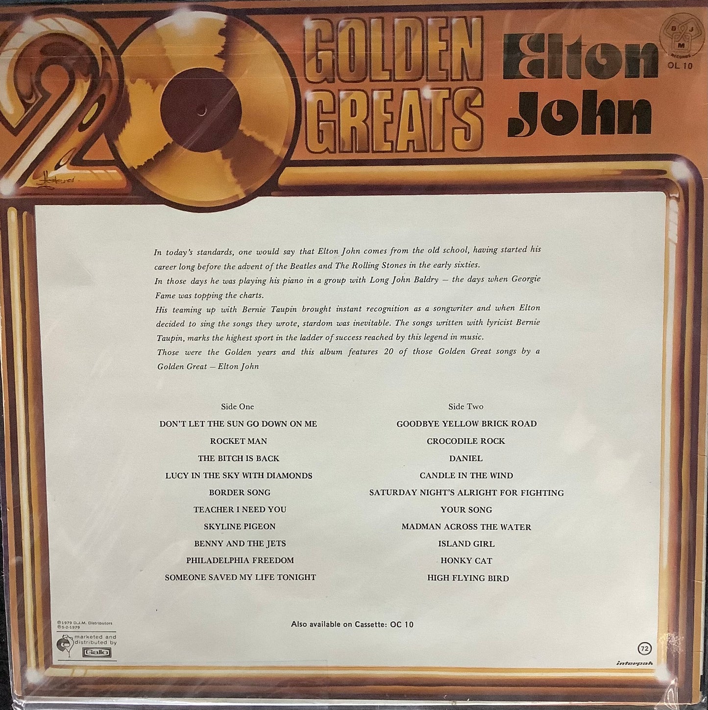 Elton John - 20 Golden Greats