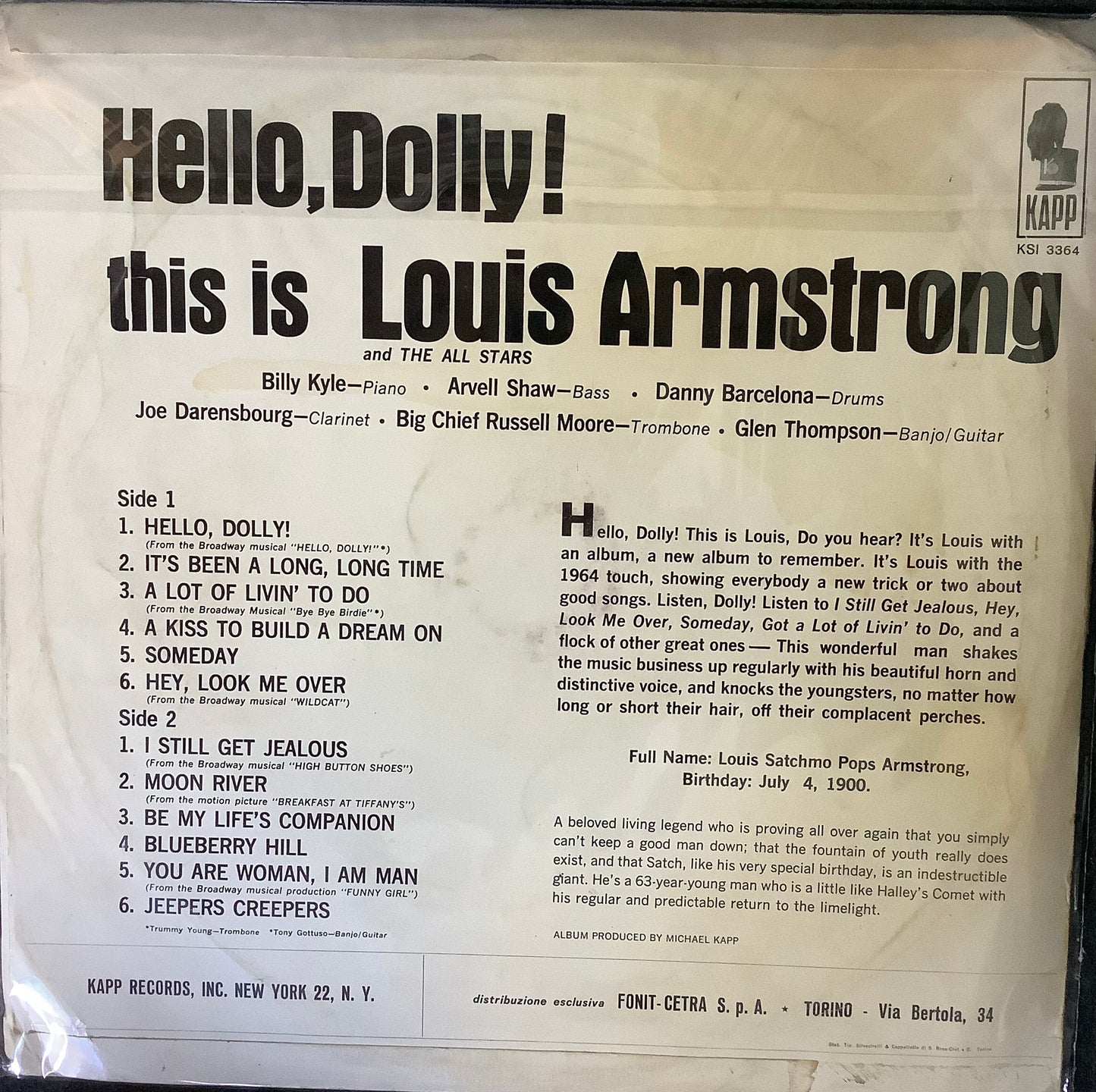 Louis Armstrong - Hello, Dolly