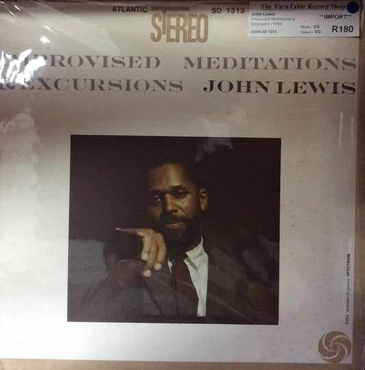 John Lewis - Improvised Meditations & Excursions