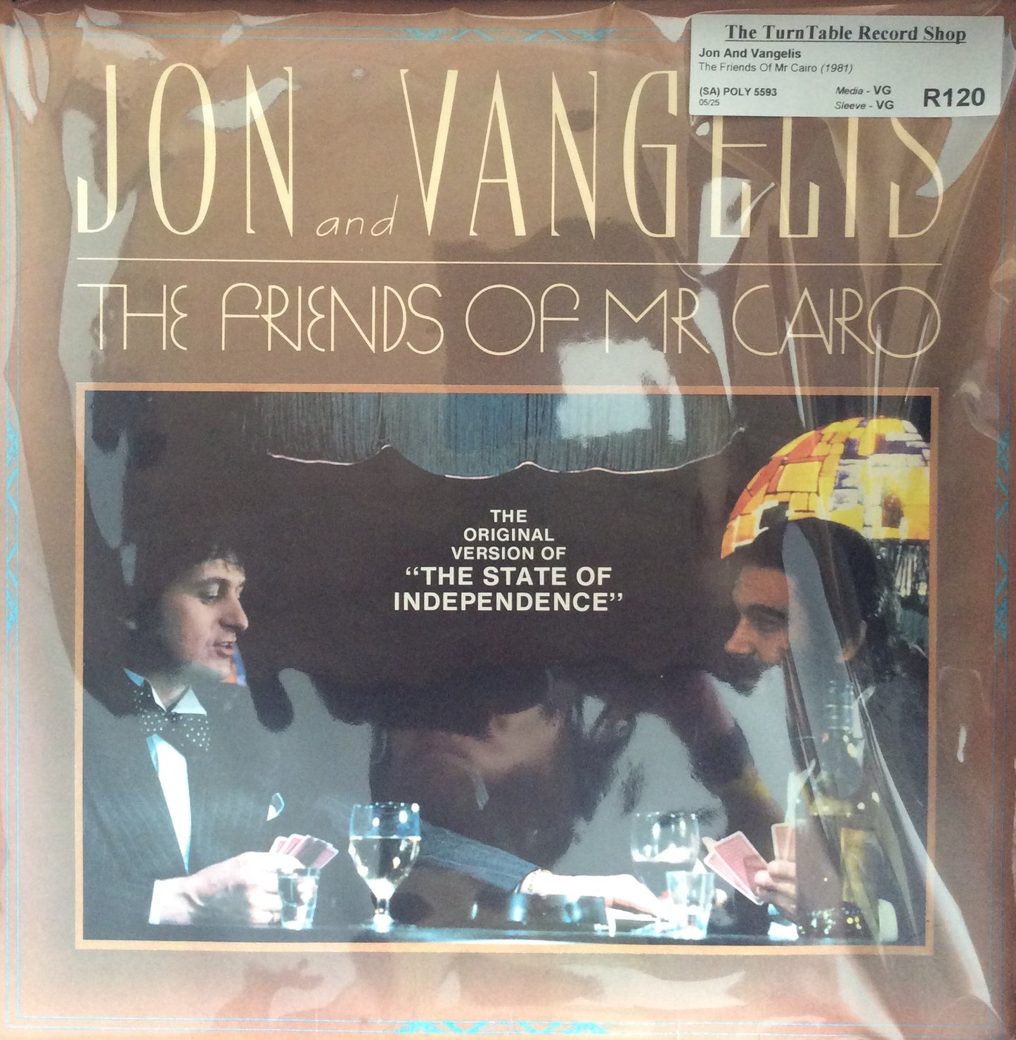 Jon And Vangelis - The Friends Of Mr Cairo