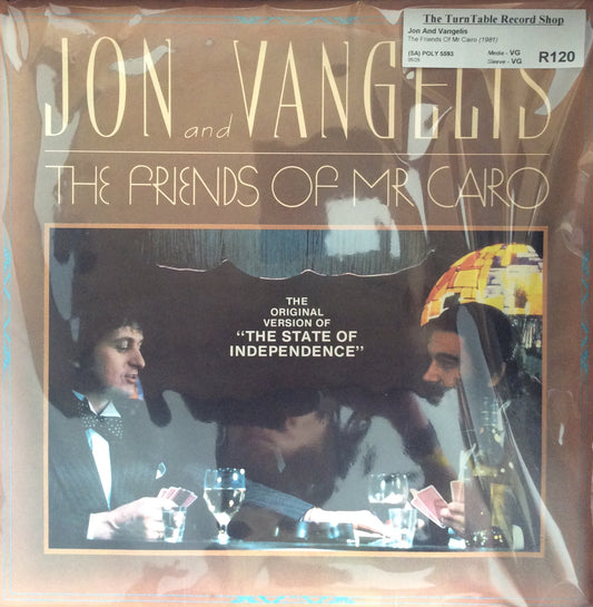 Jon And Vangelis - The Friends Of Mr Cairo