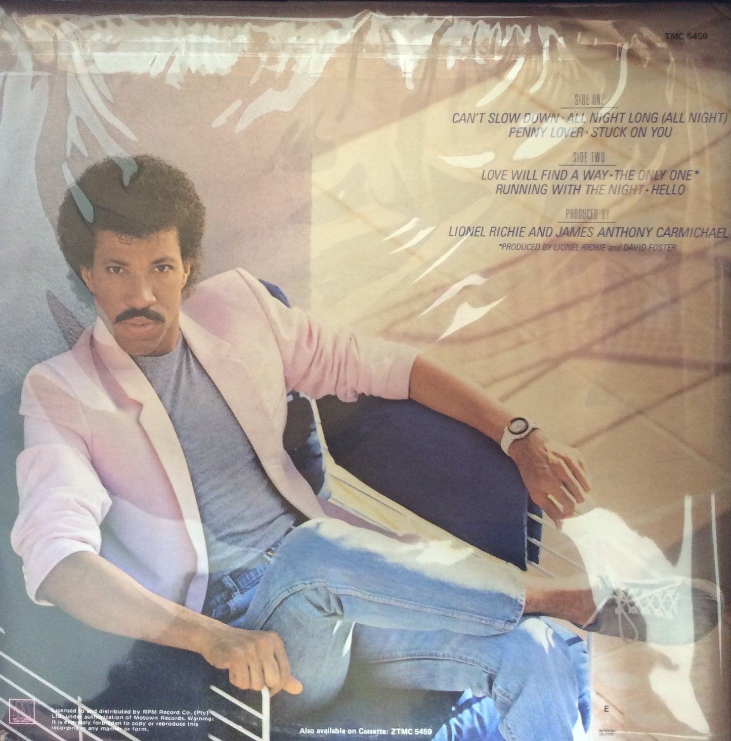 Lionel Richie - Can't Slow Down