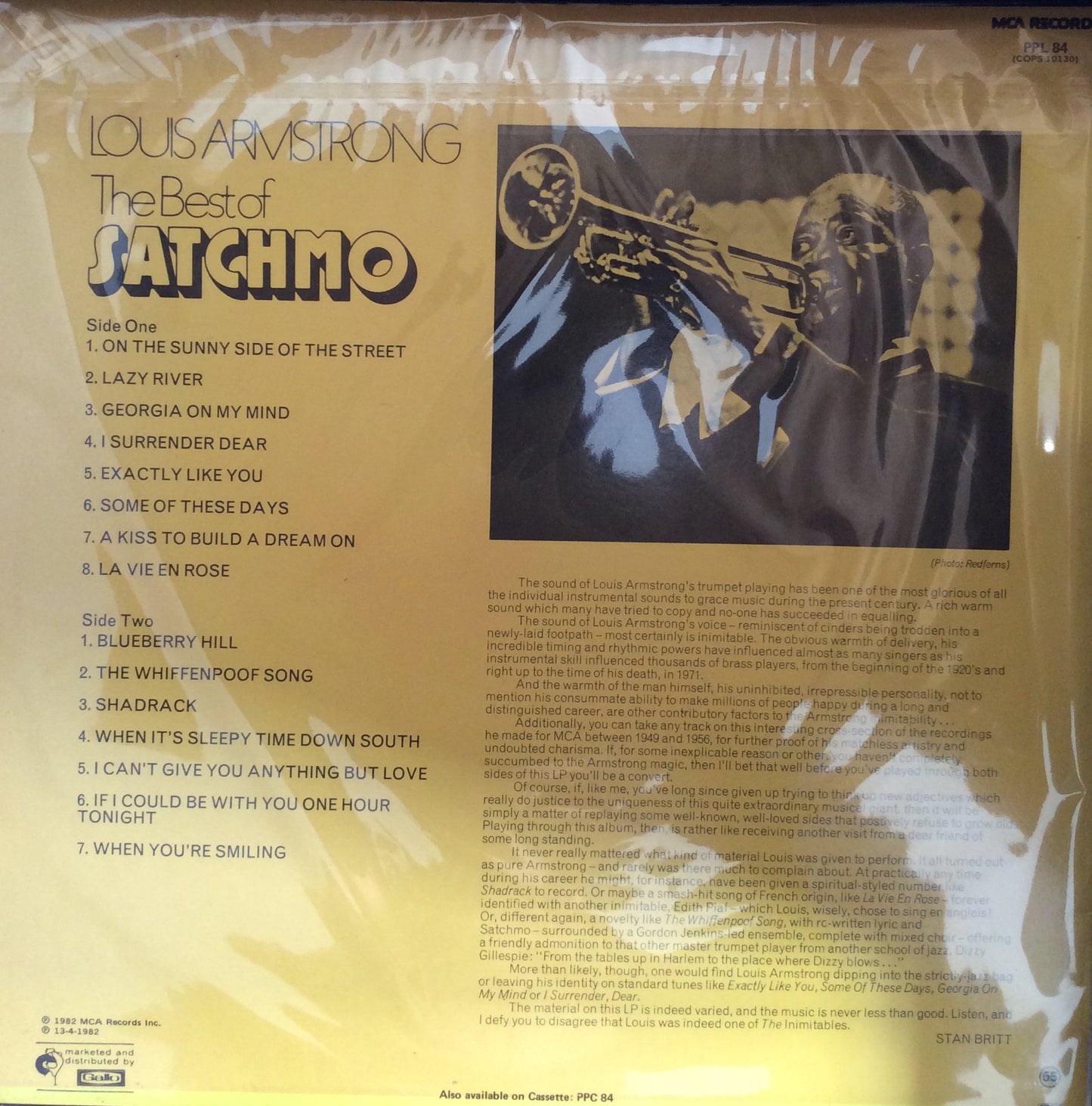 Louis Armstrong - The Best Of Satchmo