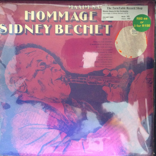 Maxim Saury - Hommage A Sidney Bechet