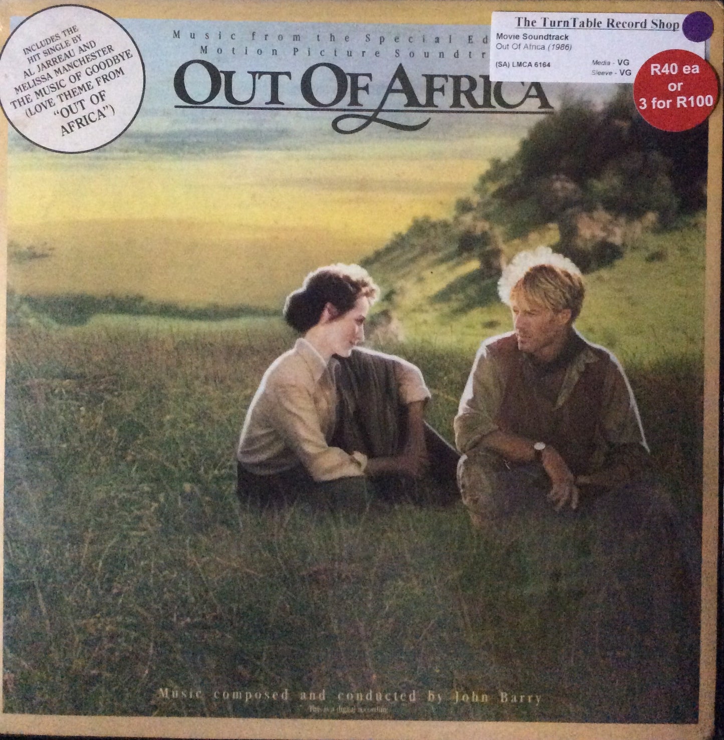 Movie Soundtrack - Out Of Africa