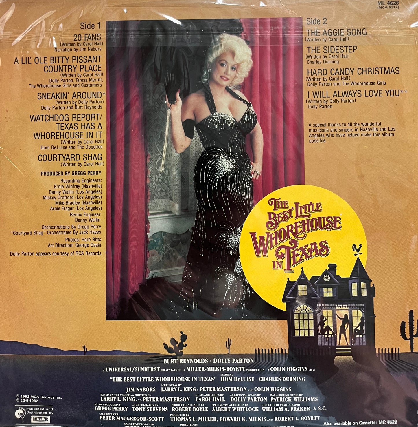 Movie Soundtrack - The Best Little Whorehouse In Texas