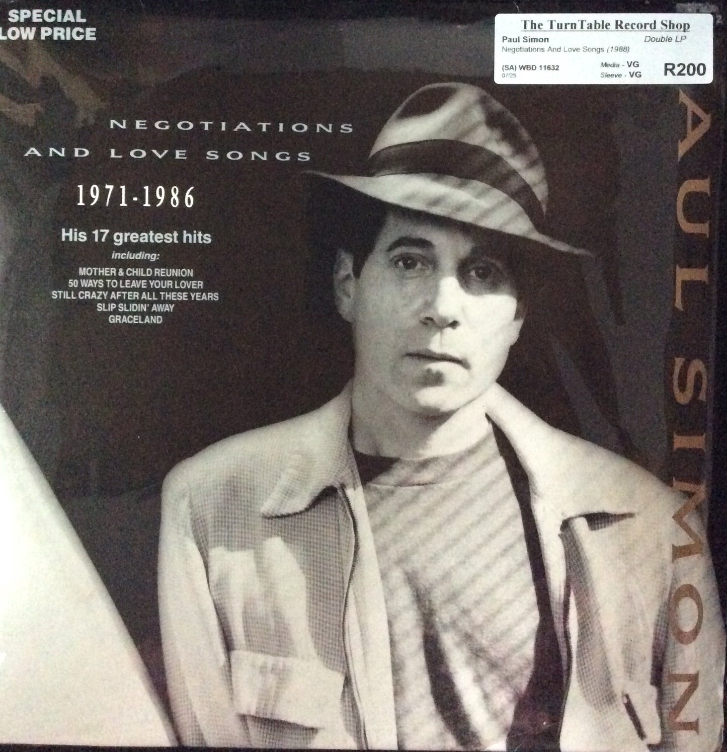 Paul Simon - Negotiations And Love Songs