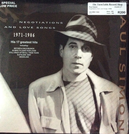 Paul Simon - Negotiations And Love Songs