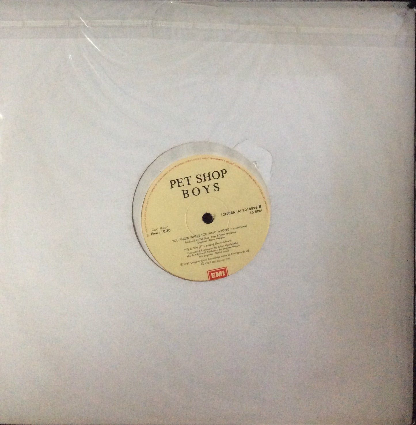 Pet Shop Boys - It's A Sin