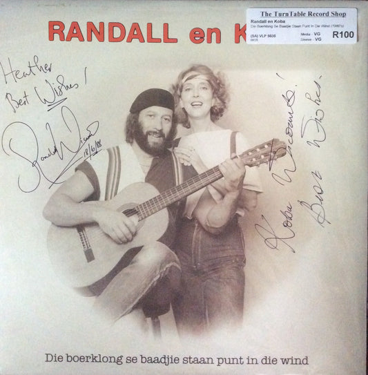 Randall & Koba - Die Boerklong Se Baadjie Staan Punt In Die Wind