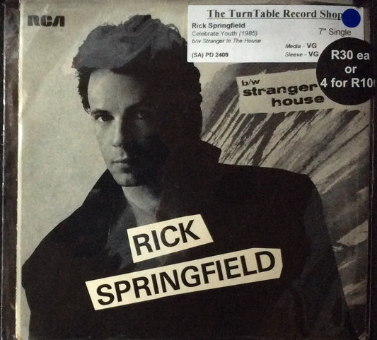 Rick Springfield - Celebrate Youth (7" Single)