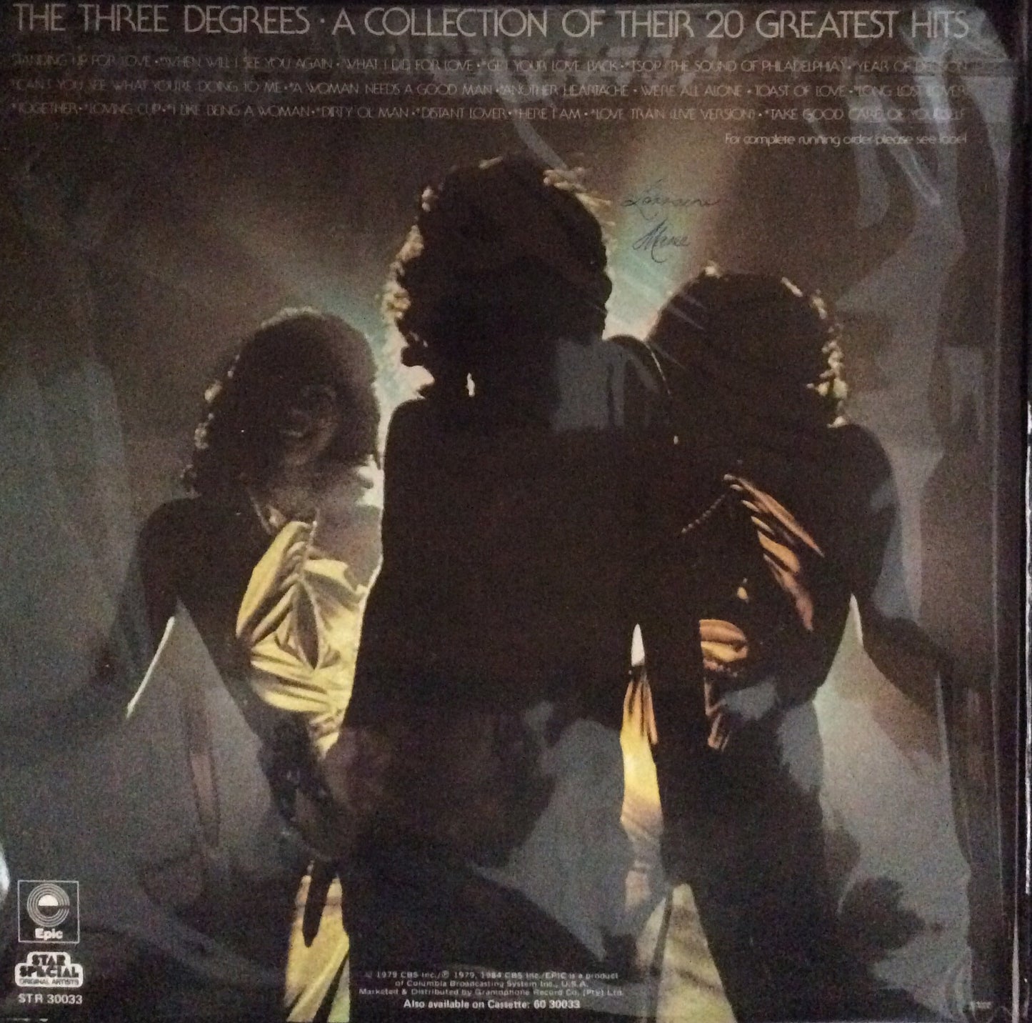 The Three Degrees - A Collection Of Their 20 Greatest Hits