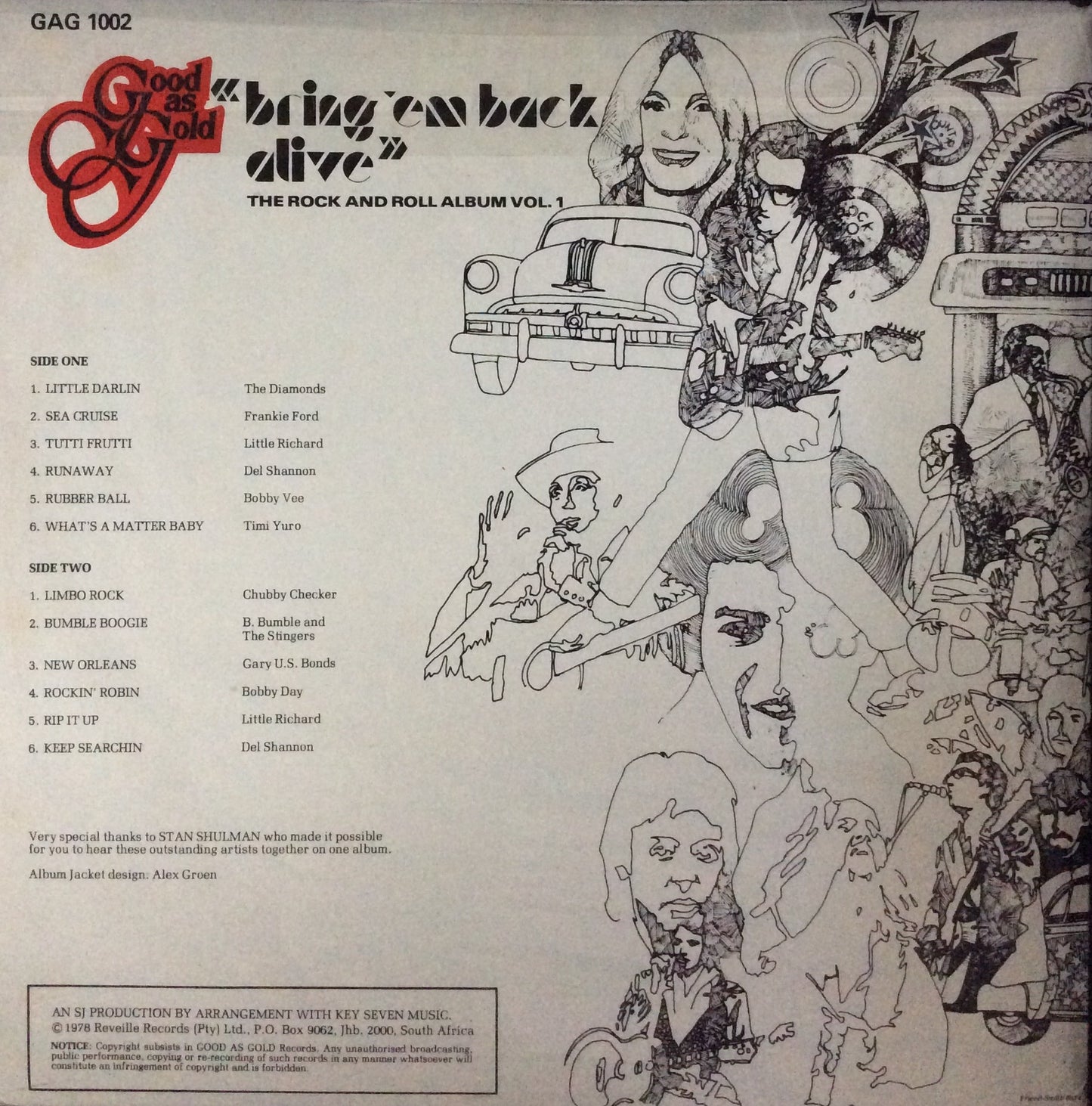 Various Artists - Bring 'EM Back Alive Vol. 1