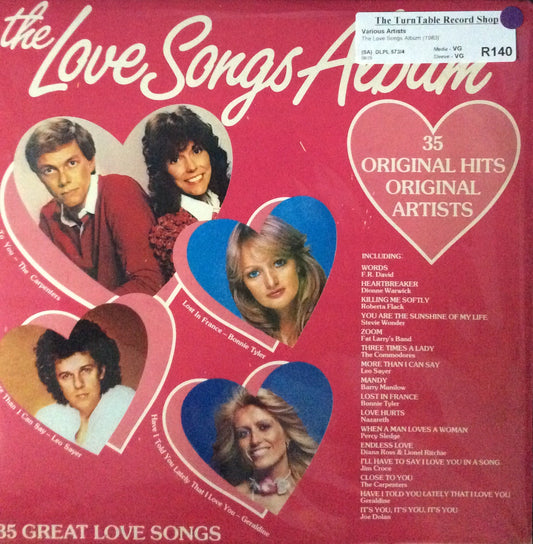 Various Artists - The Love Songs Album