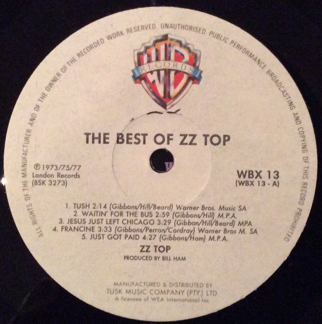 ZZ Top - The Best Of ZZ Top