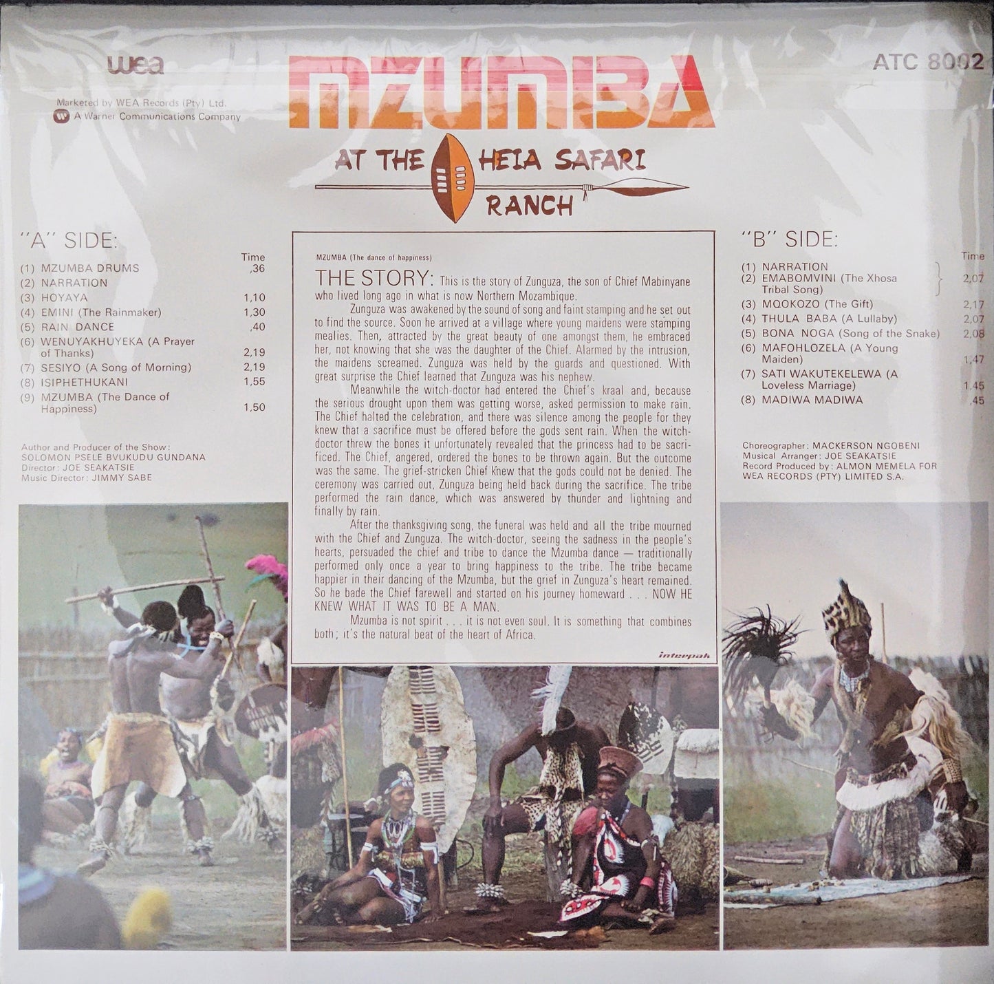 Mzumba - At The Heia Safari Ranch