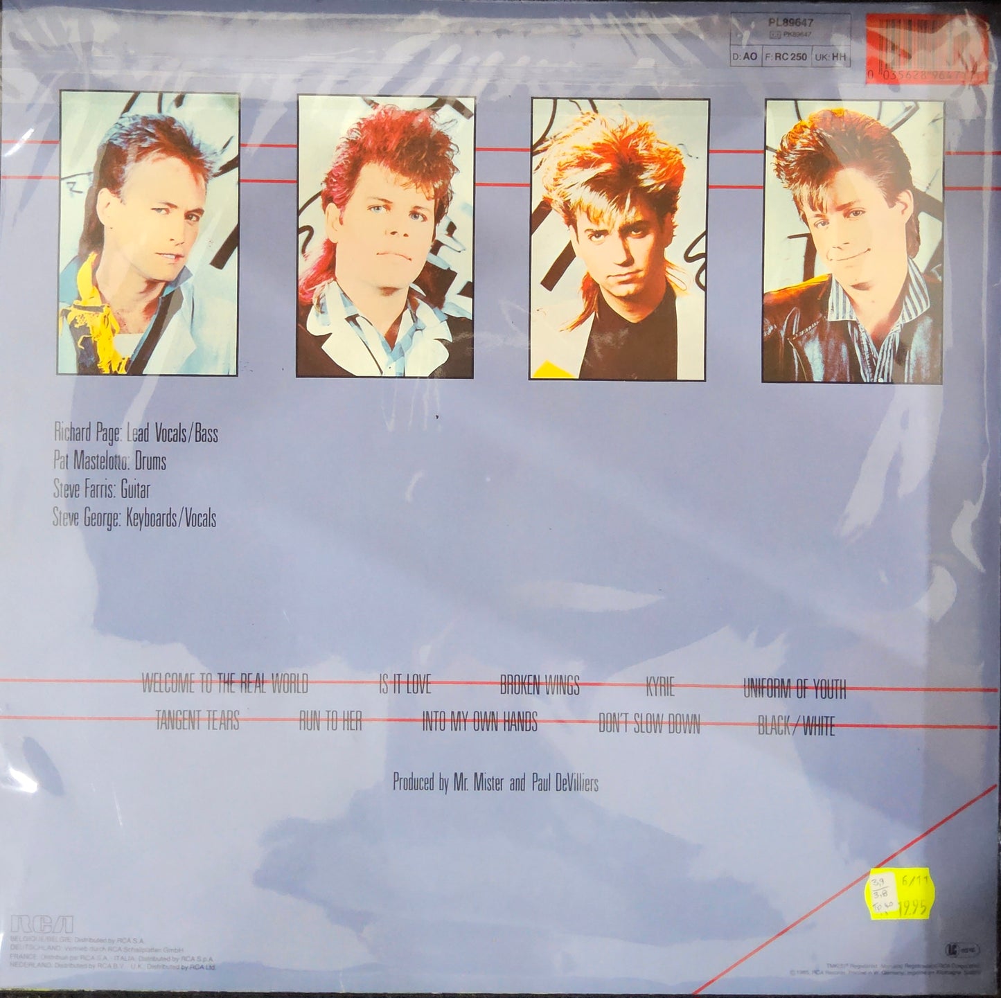 Mr. Mister - Welcome To The Real World