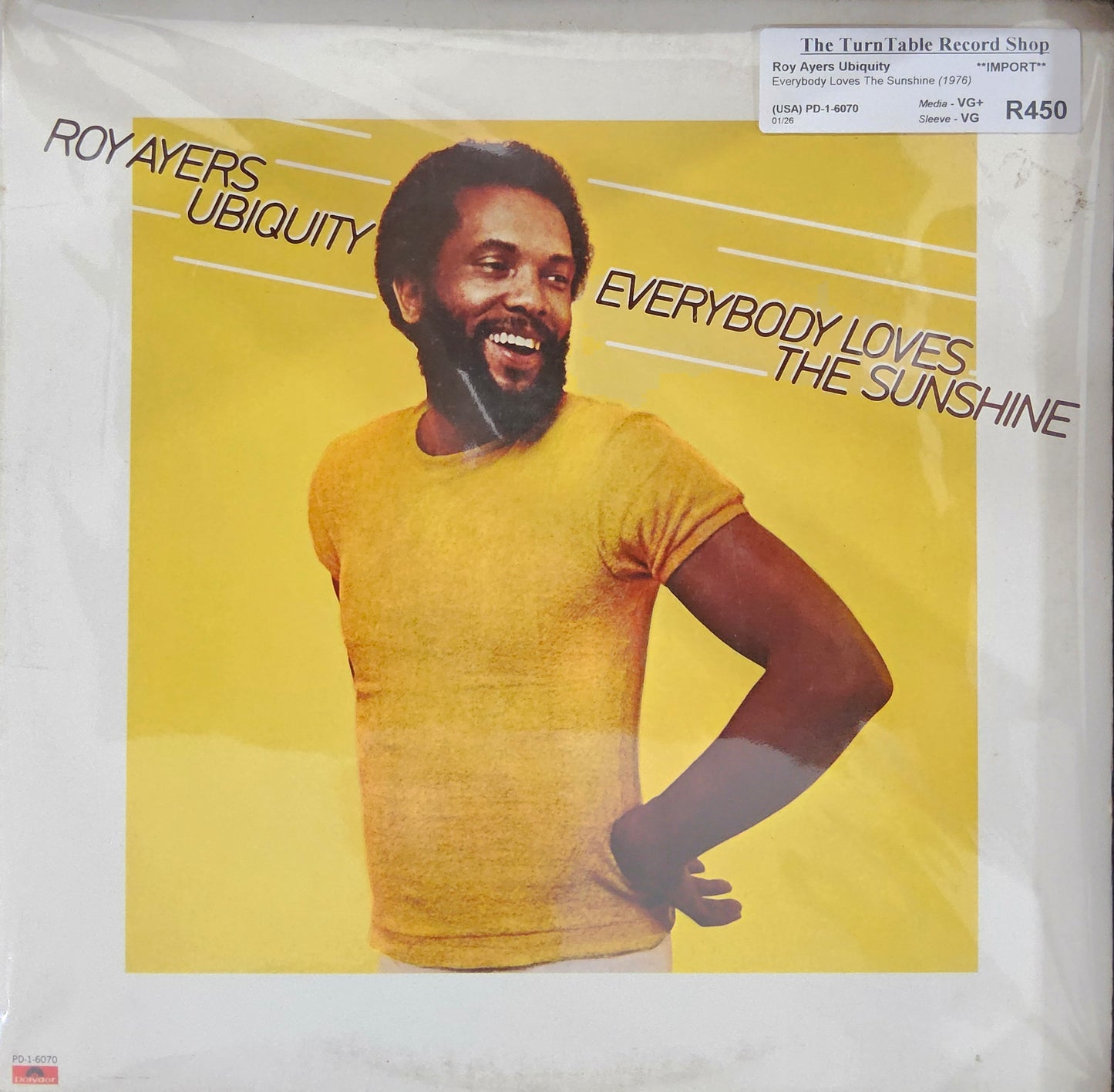 Roy Ayers Ubiquity - Everybody Loves The Sunshine