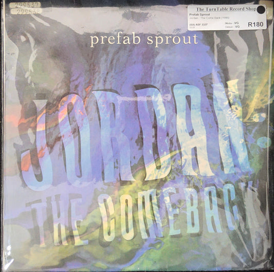 Prefab Sprout - Jordan: The Comeback