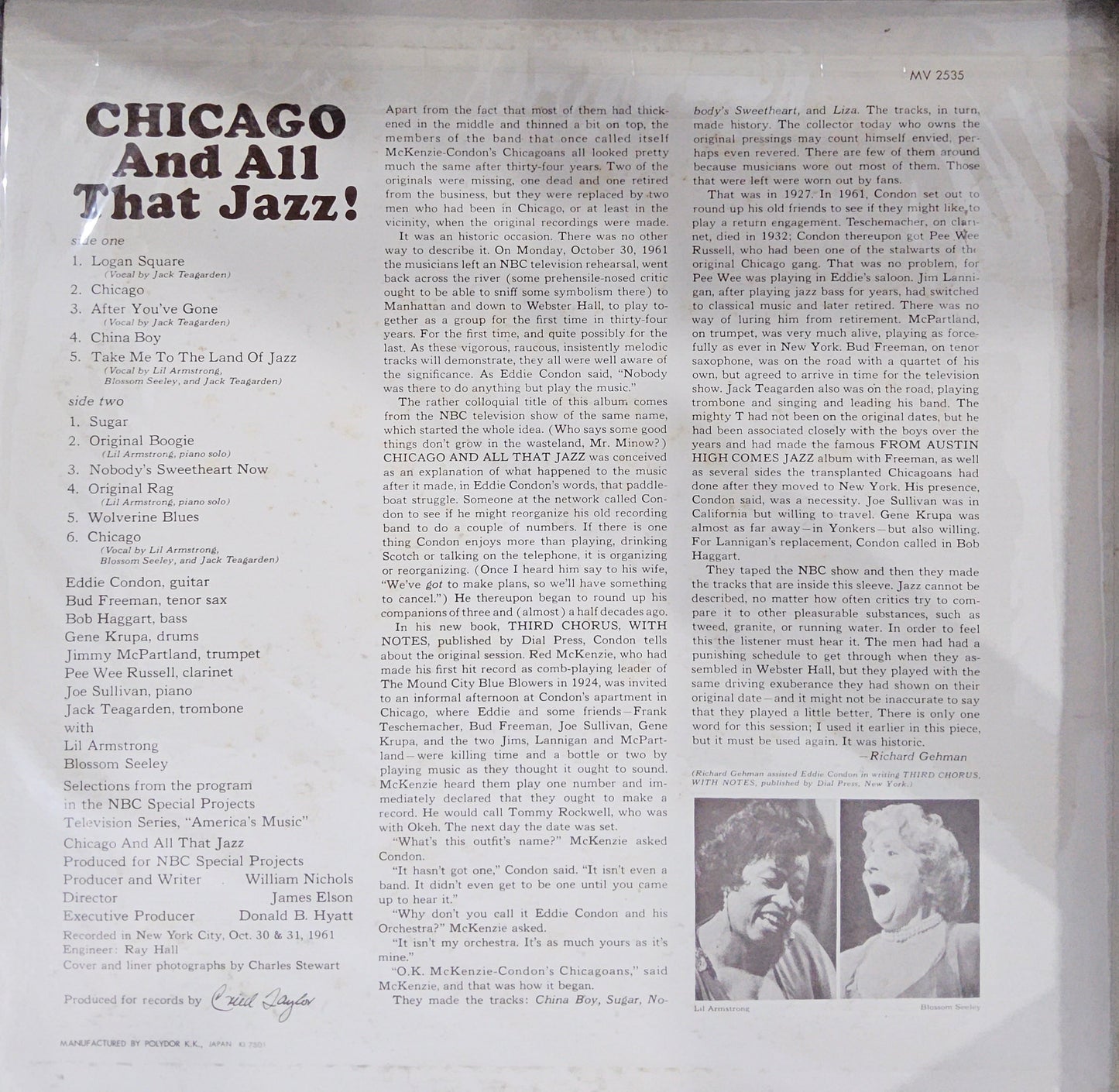 Various Artists - Chicago And All That Jazz!