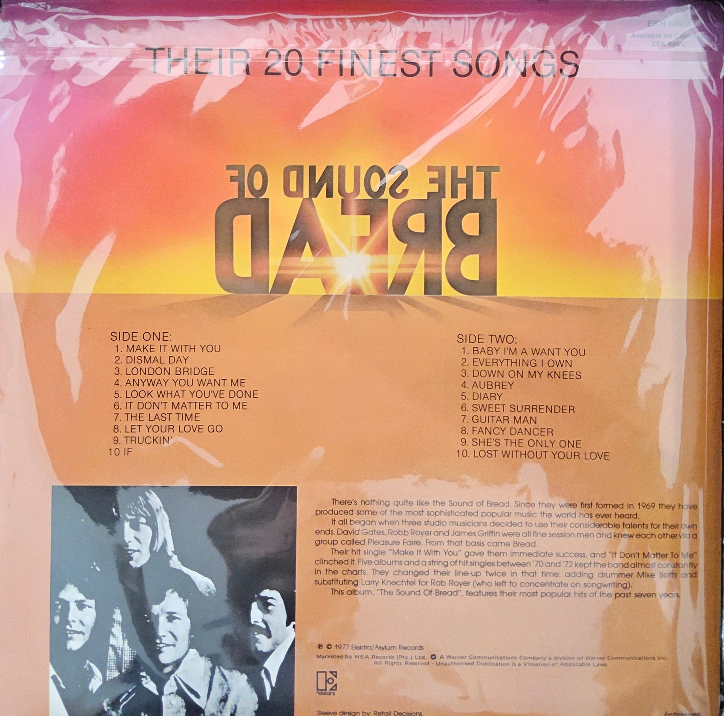 Bread - The Sound Of Bread - Their 20 Finest Songs