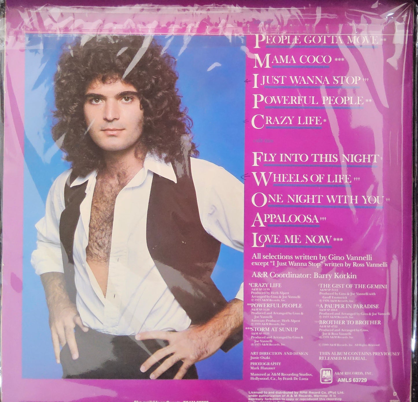 Gino Vannelli - The Best Of Gino Vannelli